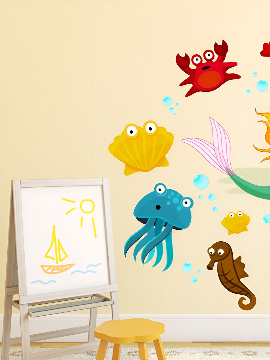 LANSTICK Sea Queen Wall Sticker