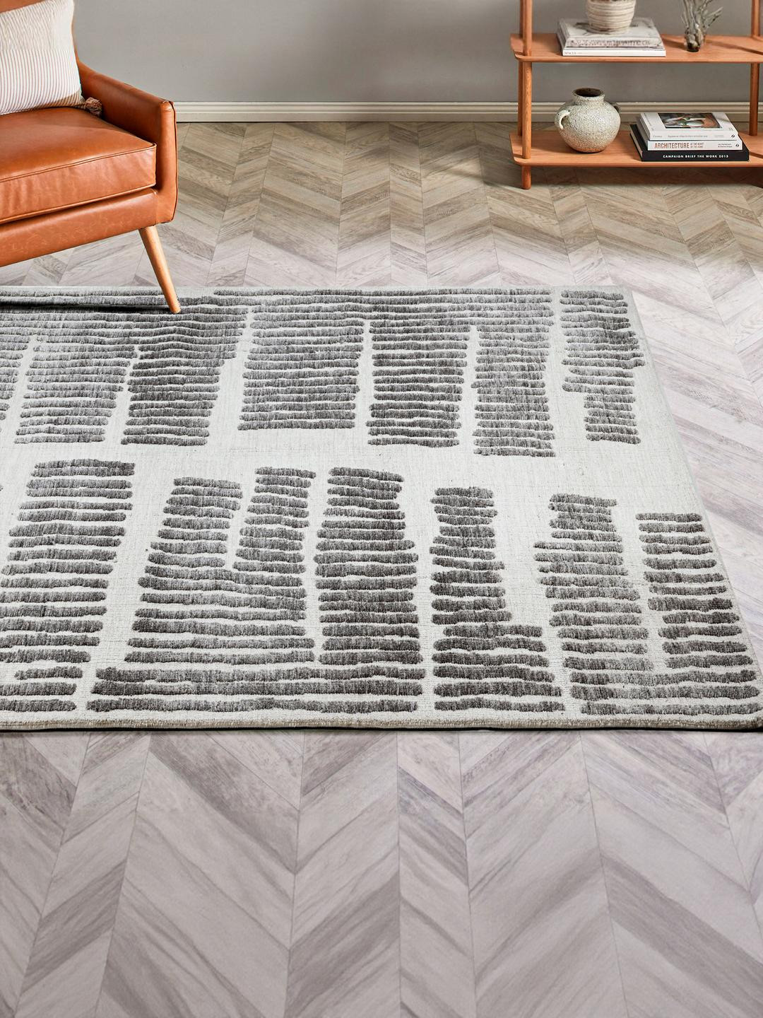 PLIVANA Modern Area Rug for Living Room Bedroom|Indoor Carpet