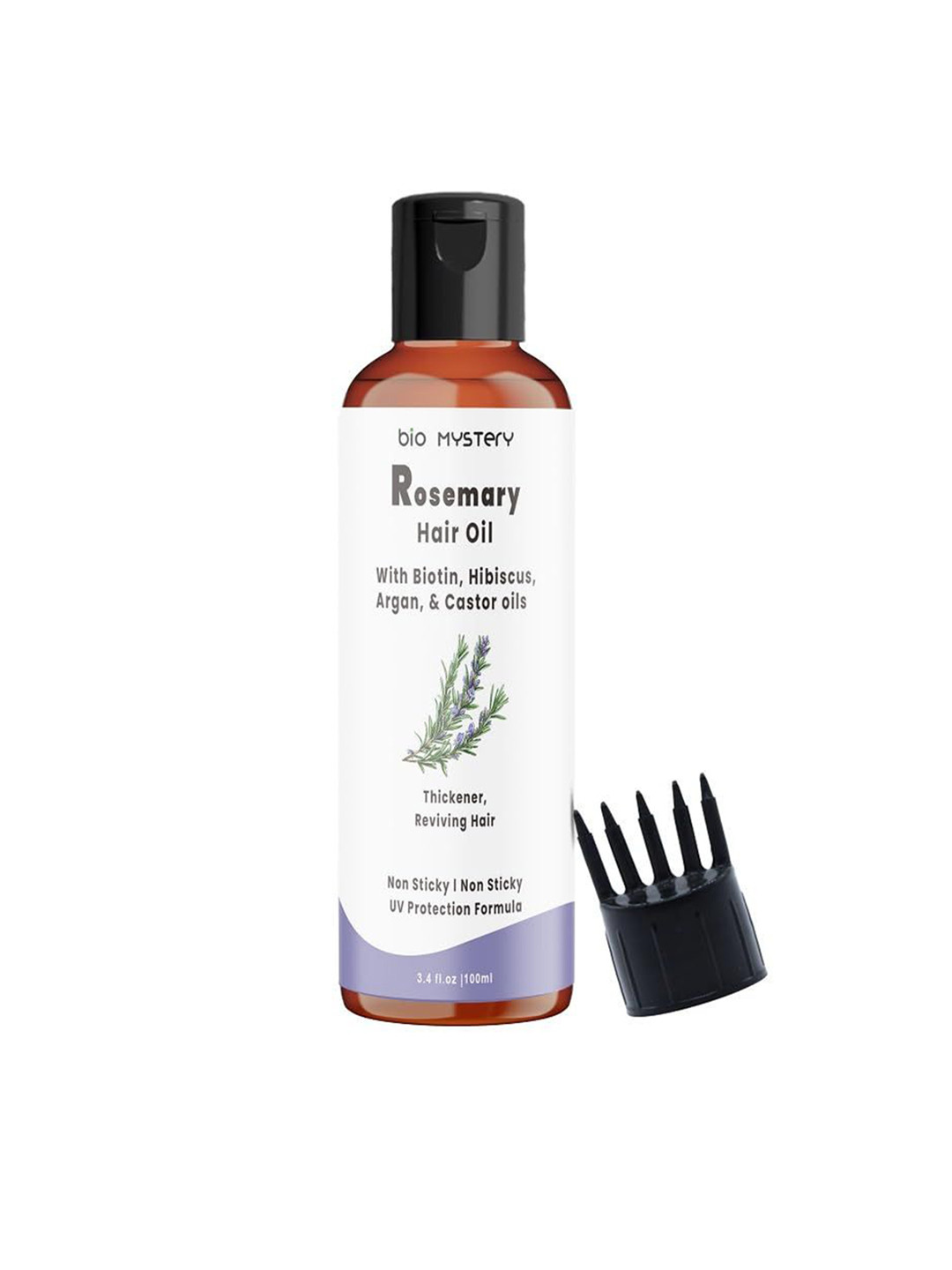 Bio Mystery Rosemary Hair Oil With Jojoba & Castor Oil - 100 ml