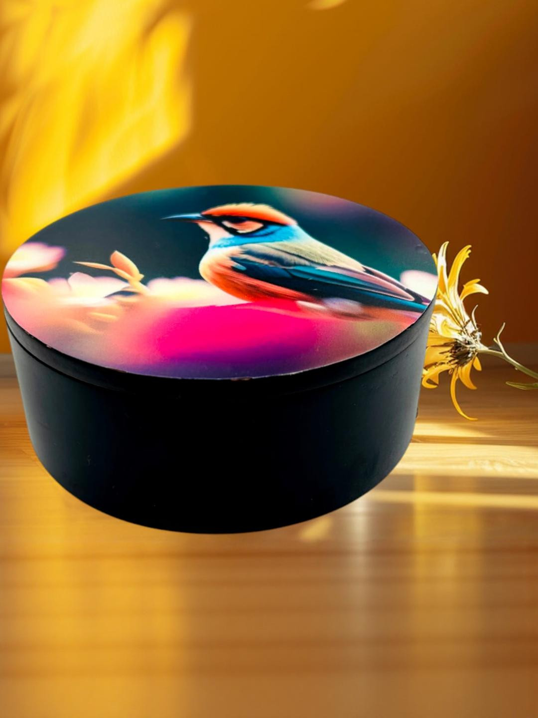 Angira handicrafts Printed Wooden Storage Box