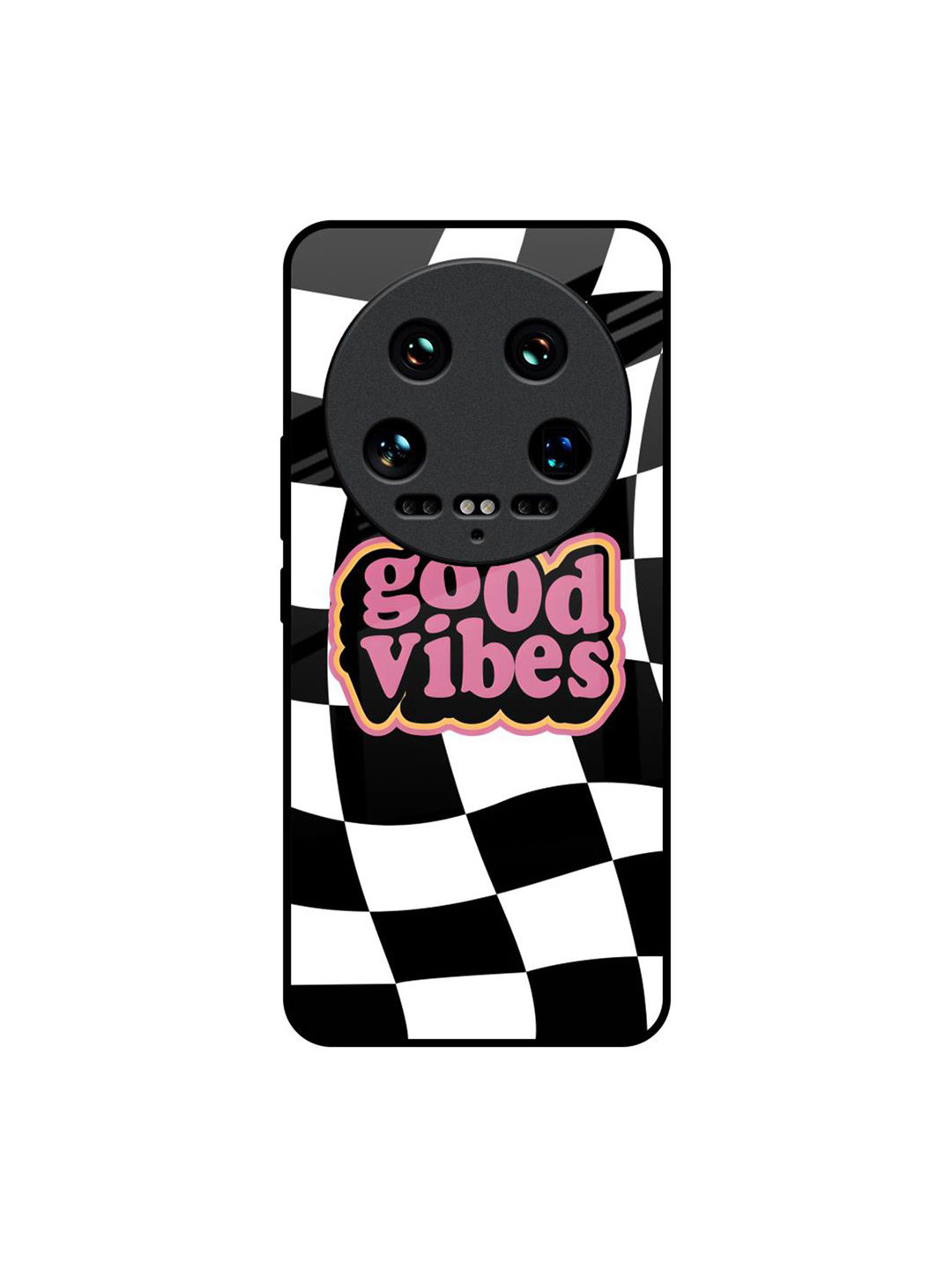 QRIOH Good Vibes Typography Printed Mi 14 Ultra 5G Silicone Back Case