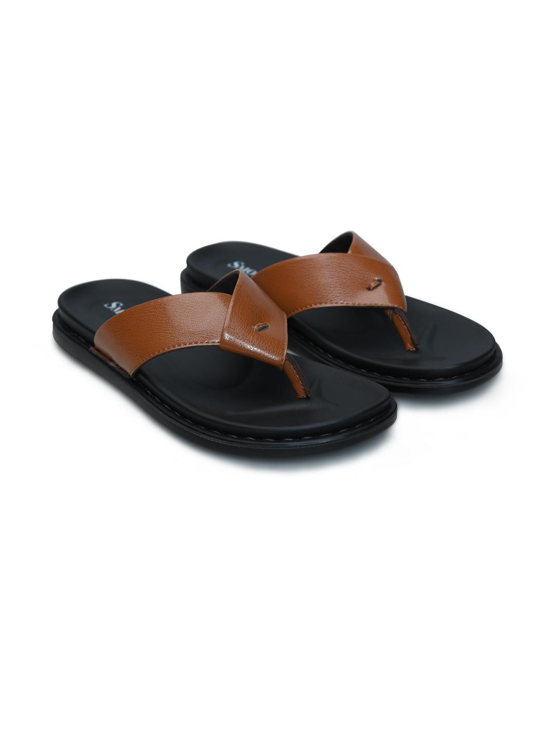 SMOXX Tan colour Men Sliders
