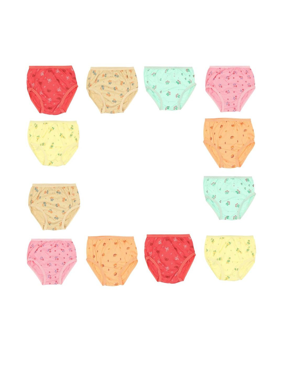 Cotton Printed Panties Pack Of 12