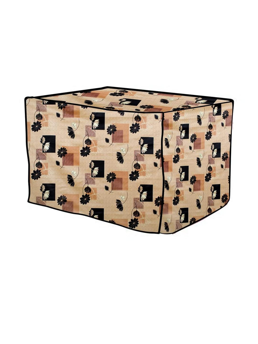 The Furnishing Tree PVC Waterproof Microwave Oven Cover Compatible for 17 L Solo 17PM-MEC2B Lotus P