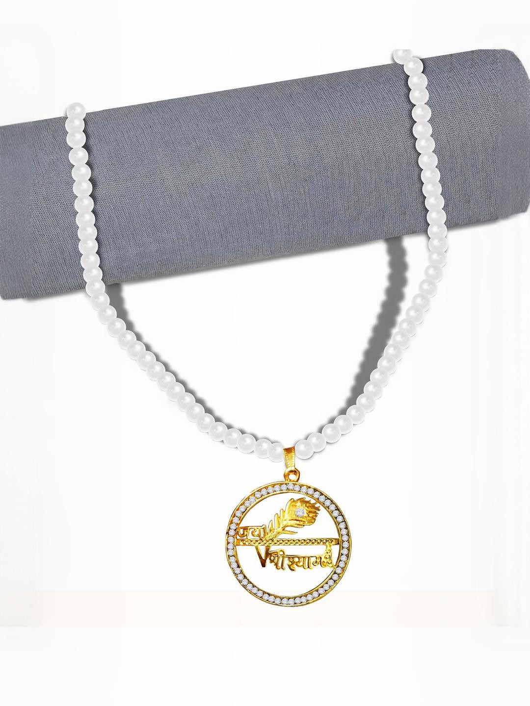 Airtick Unisex Gold-Plated Shri Baba Khatu Shyam Ji Pendants