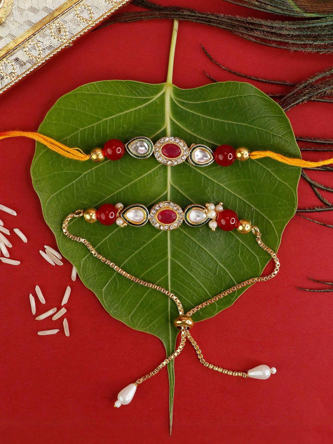 ASIDEA Unisex Rakhi Gift set