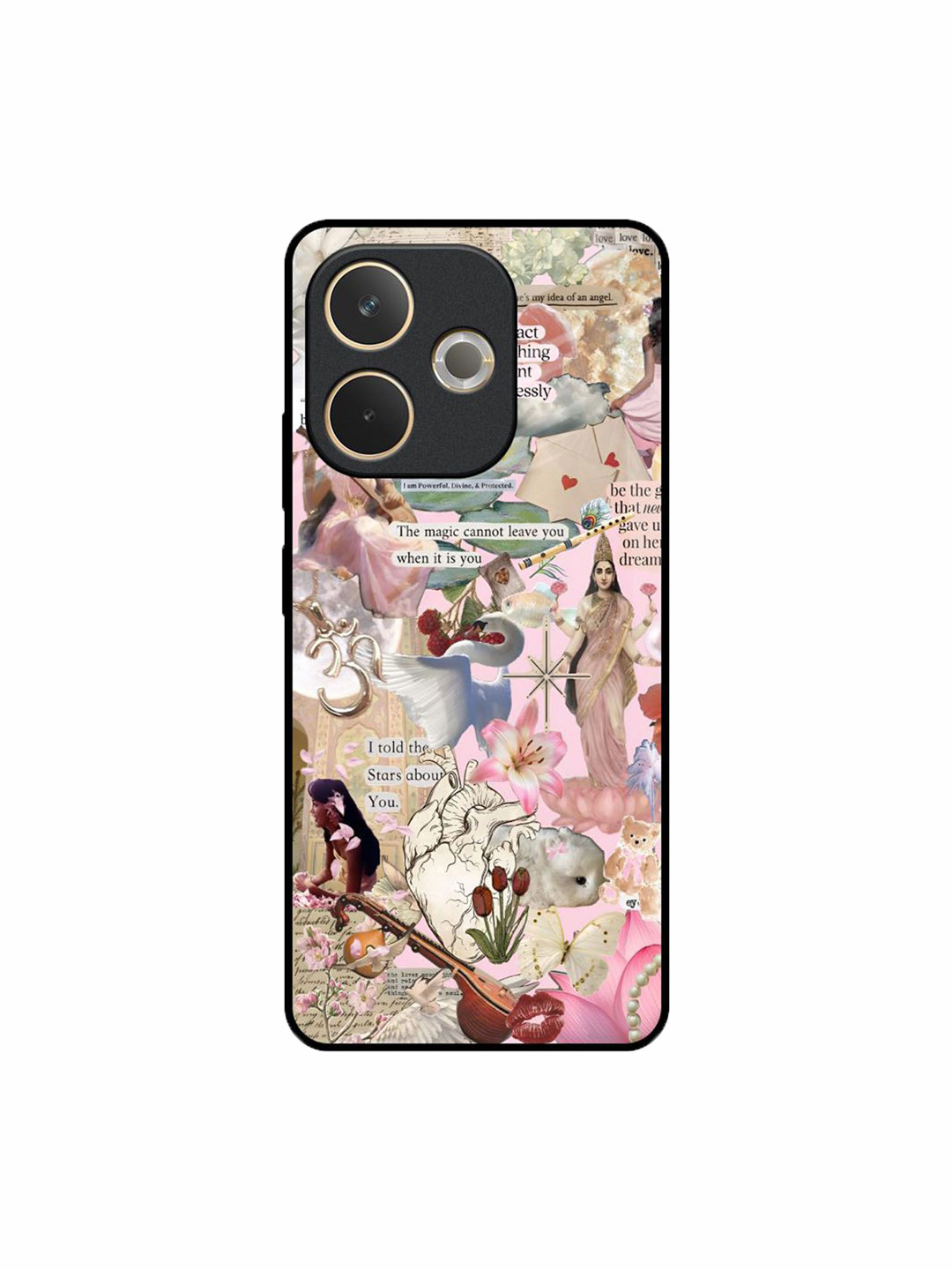QRIOH Quirky Printed Oppo A5 Pro 5G Goddess Of Elegance Silicone Back Case