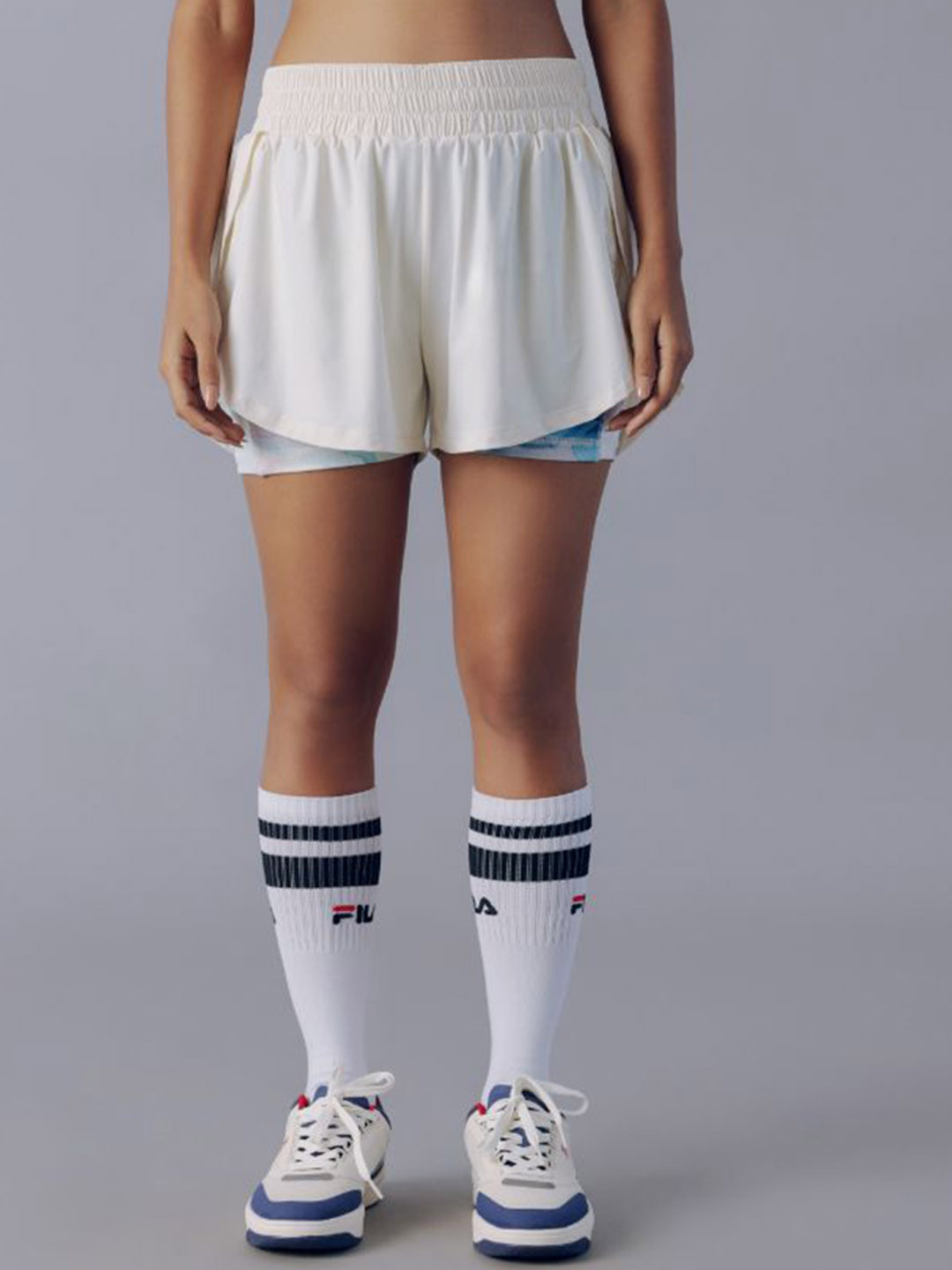 FILA Kastor Women Regular Fit Mid-RiseShorts