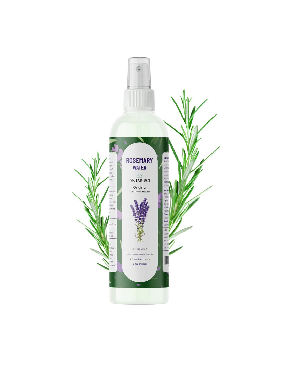 Antar-Sci Rosemary Water Mist Spray For Hair Growth - 200 ml