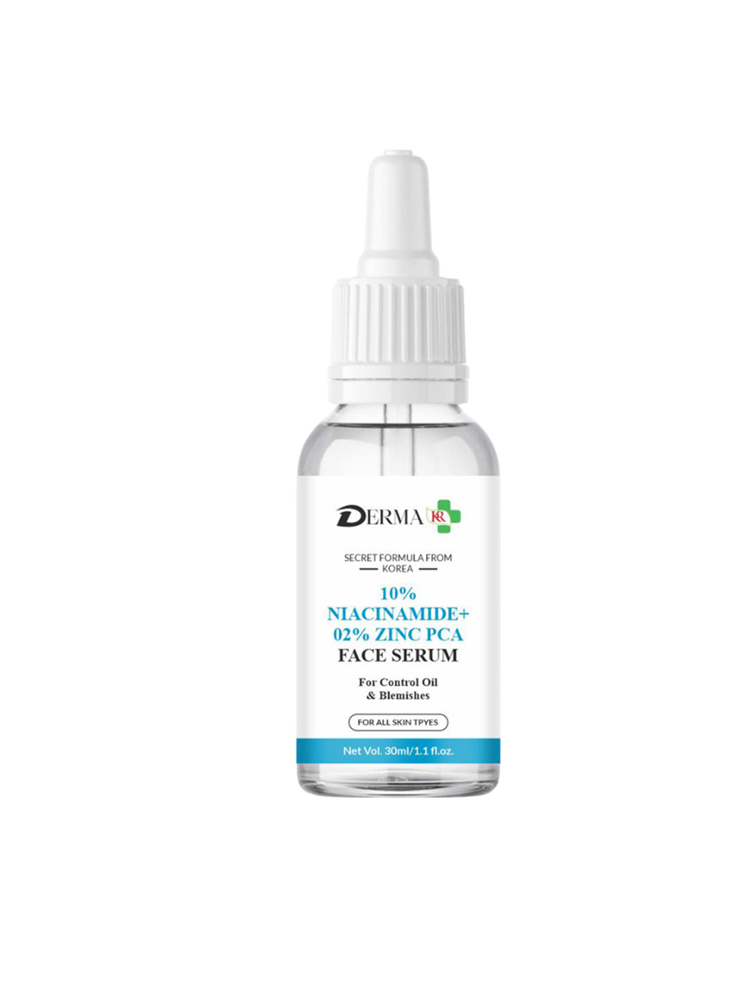 DERMA KR 10% Niacinamide + 2% Zinc PCA Serum - 30 ml