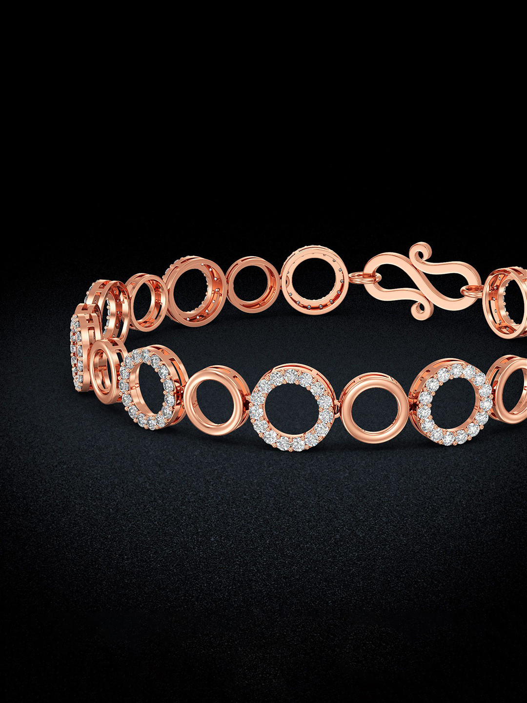 Joyalukkas Women Round Symphony Bracelet