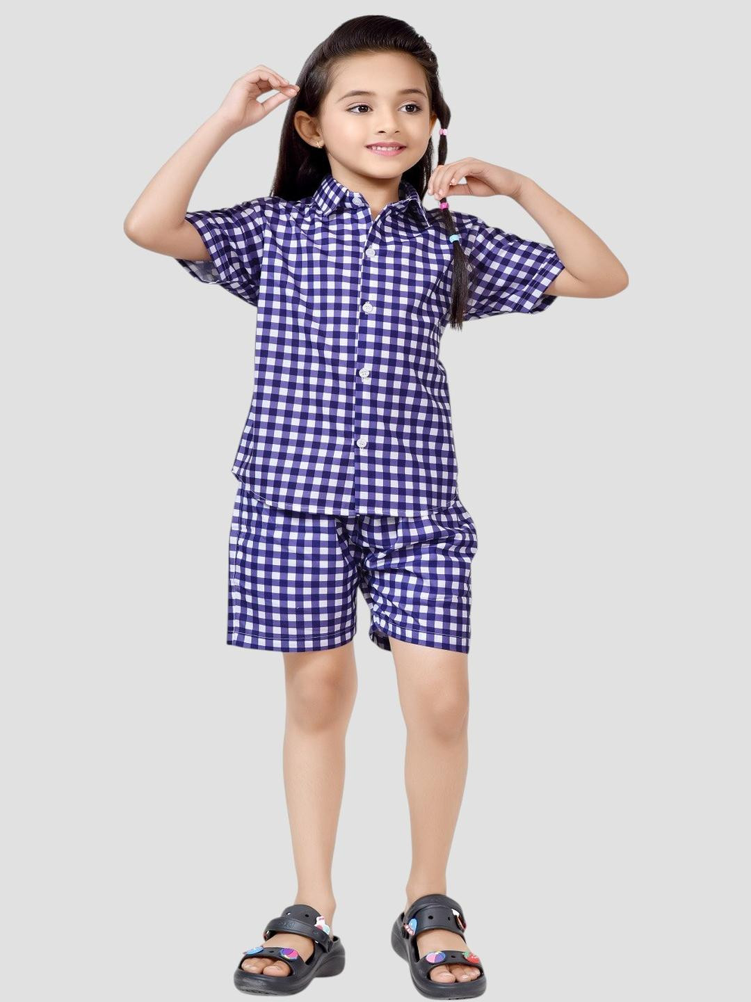 Club96 Girls Blue Clothing Set