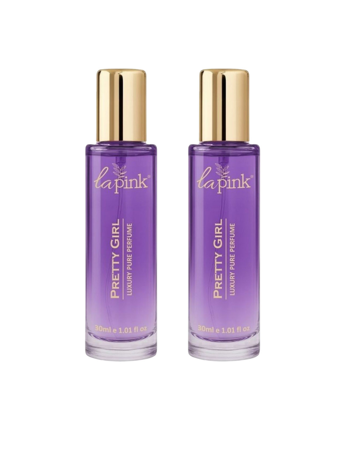 La Pink Women Set Of 2 Pretty Girl Long Lasting Perfume - 30 ml Each