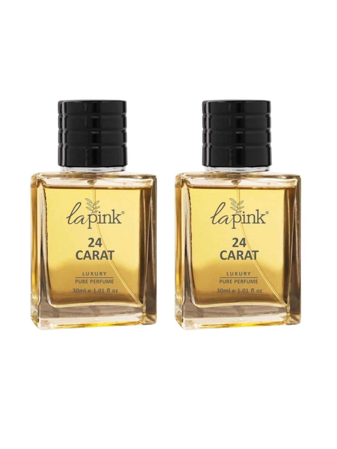 La Pink Men Set Of 2 24 Carat Long Lasting Perfume - 30 ml Each