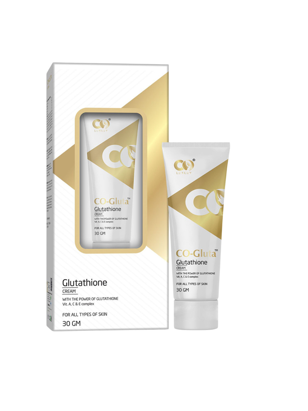 CO LUXURY Co Gluta Glutathione Cream - 30 g
