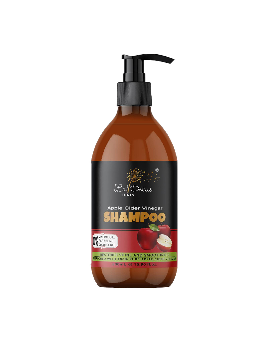 La'Decus Apple Cider Vinegar Shampoo- 500 ml