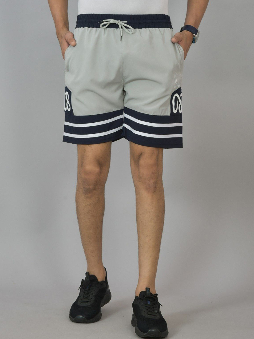 UNDERLOOP Athletic Men Training or Gym Fashion Regular Fit Mid-Rise Sports Shorts