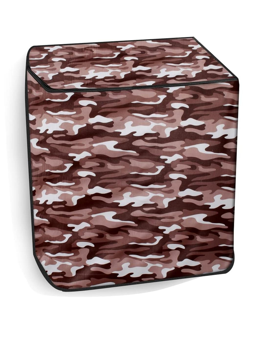 The Furnishing Tree Washing Machine Cover Camouflage Pattern Multicolor Compatible for Whirlpool 9K