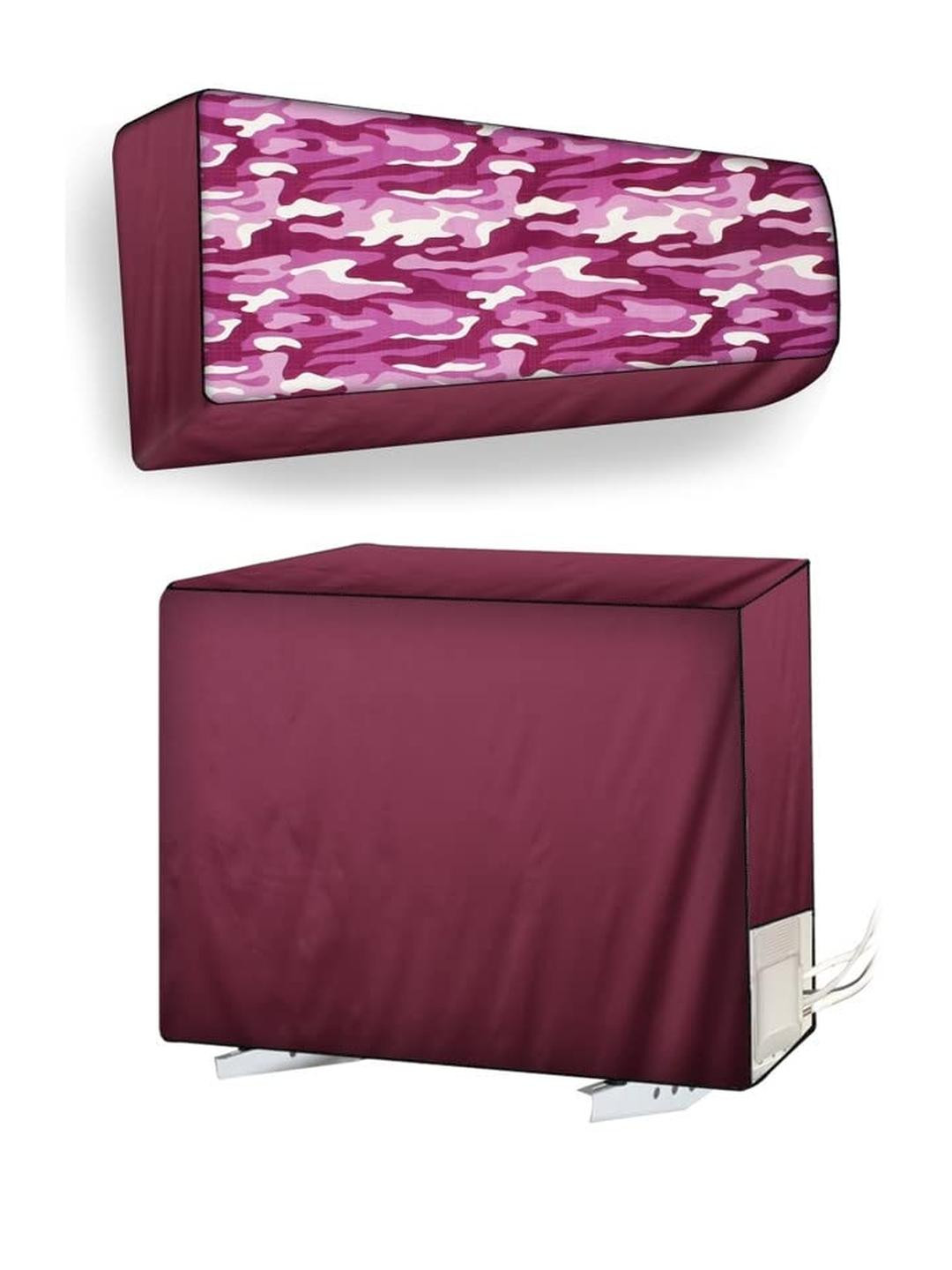 The Furnishing Tree Split AC Cover Set of Indoor and Outdoor Unit Used for 1.5 Ton LG PS-Q19YNXE Ca