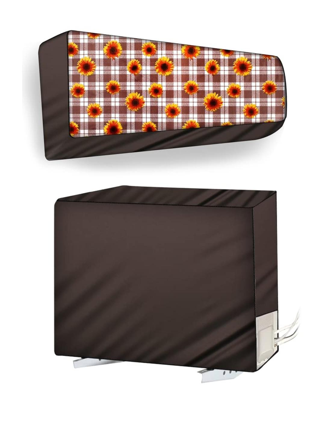 The Furnishing Tree Split AC Cover Set of Indoor and Outdoor Unit Used for 1 Ton Amazon Basics SOL1