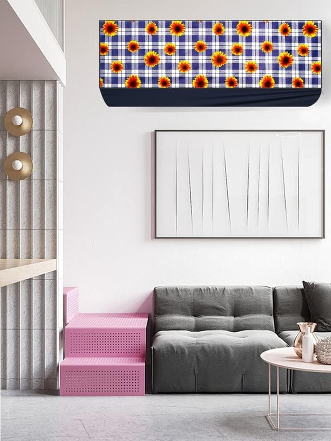 The Furnishing Tree Split AC Cover Set of Indoor and Outdoor Unit Used for 1.5 Ton VOLTAS 183 DZR G