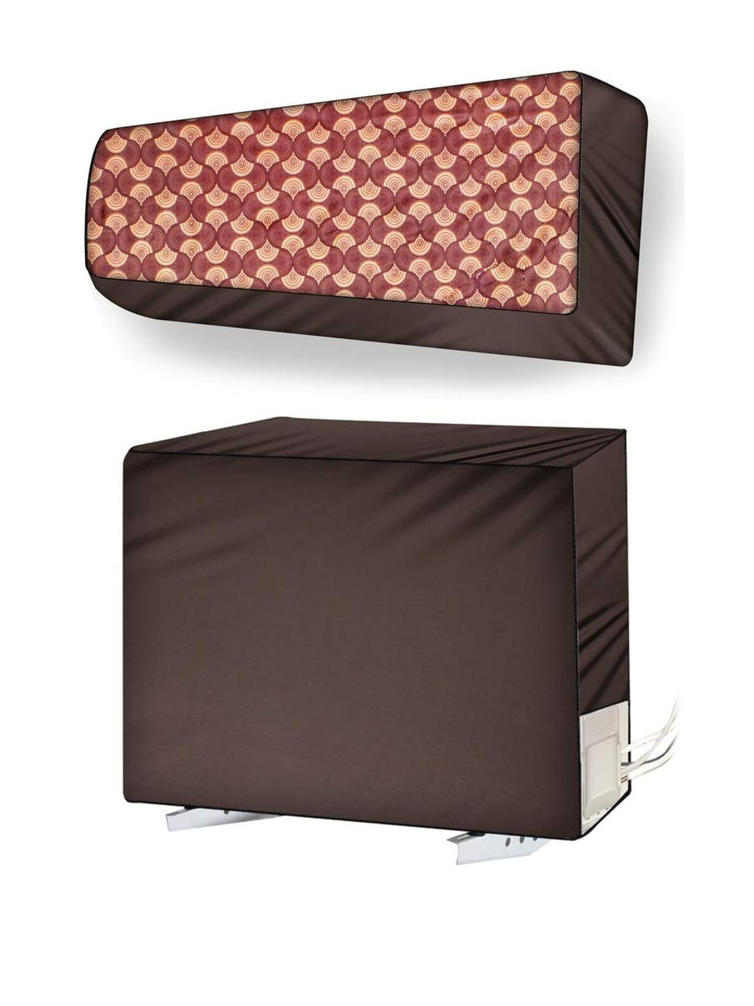 The Furnishing Tree Split AC cover for indoor and outdoor unit of 2 ton waterproof and dustproof Br