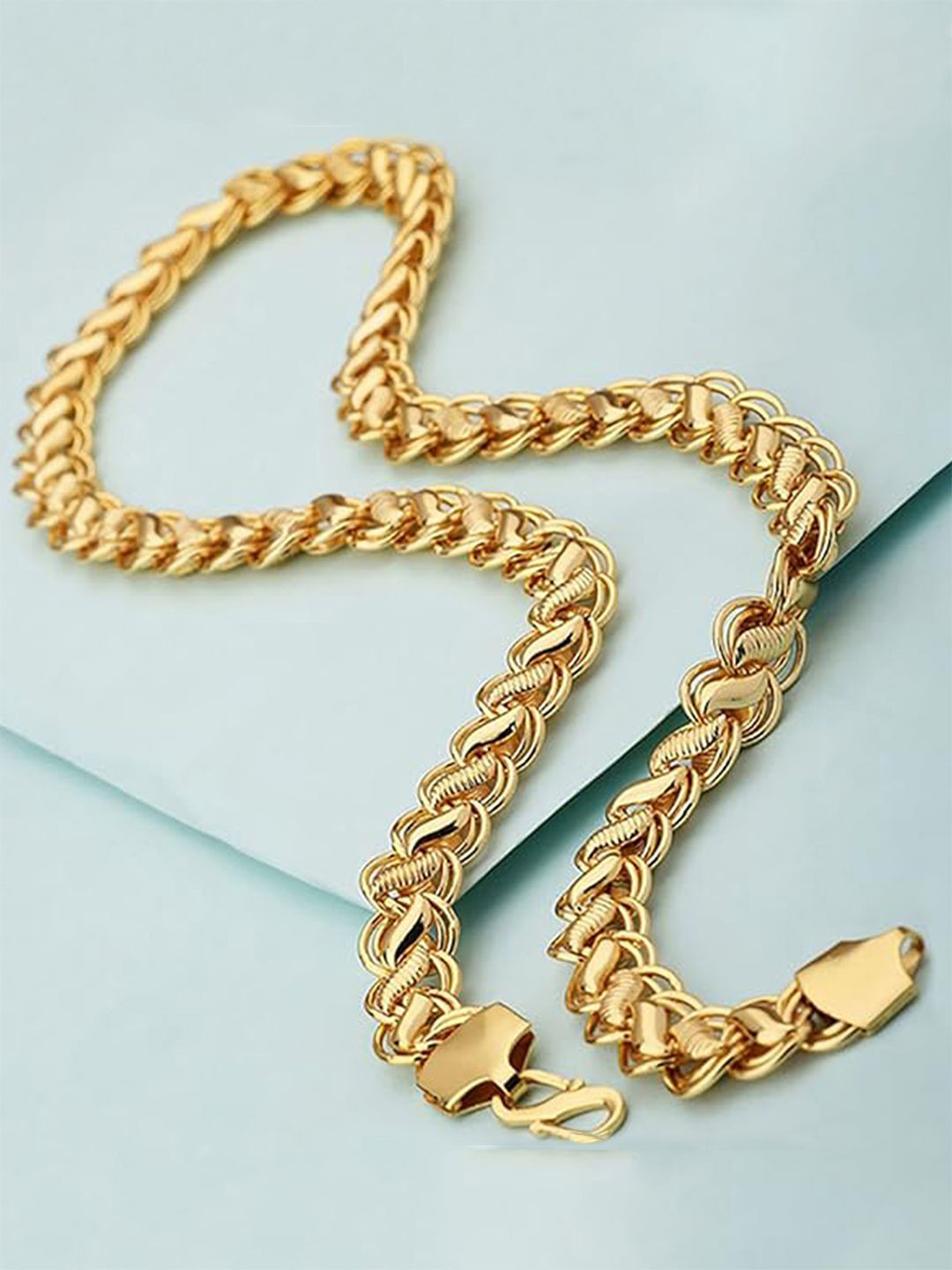 Estele Men Gold-Plated Link Chain