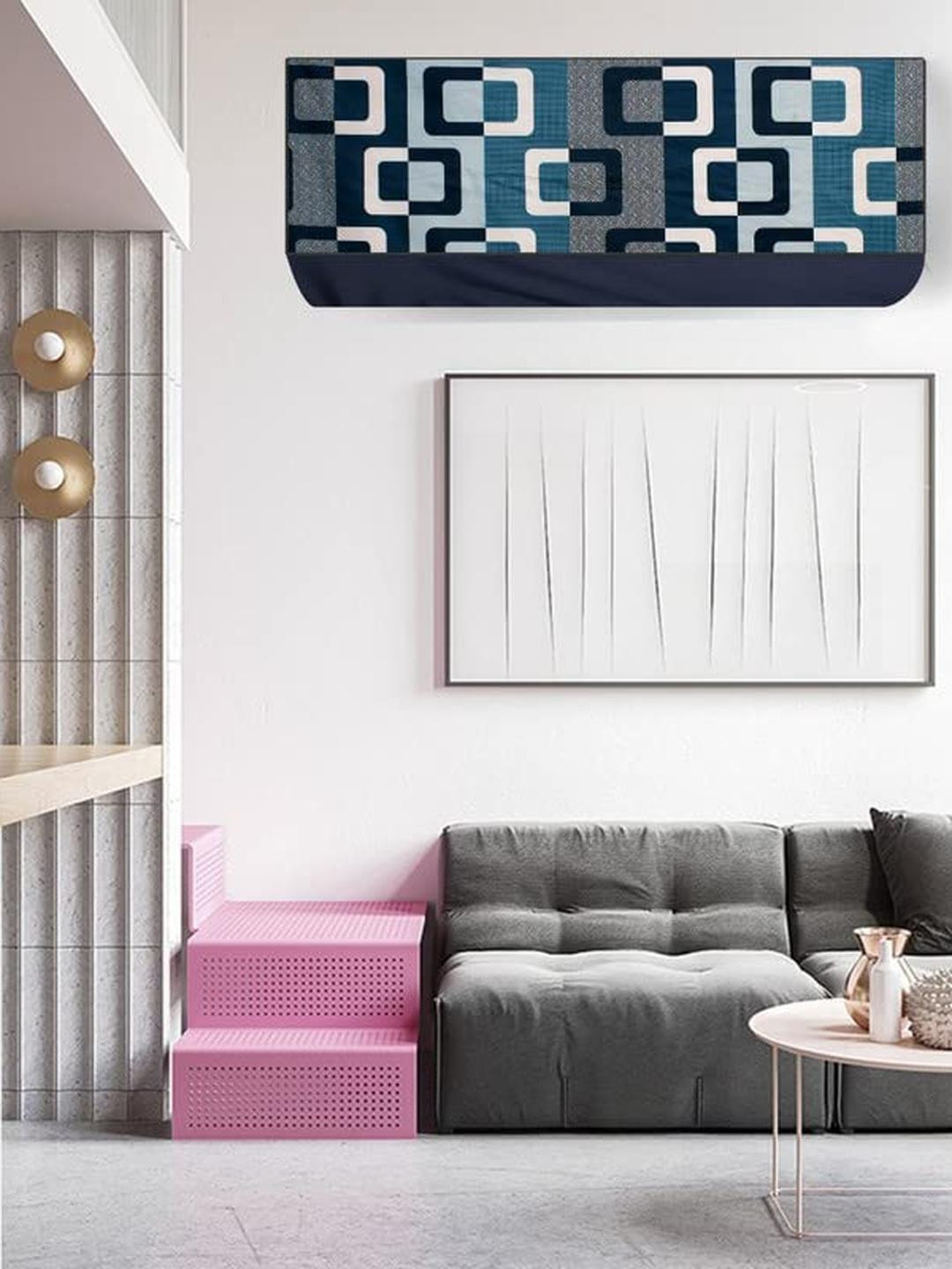 The Furnishing Tree Polyvinyl Chloride (Pvc) Split Ac Cover Set Of Indoor And Outdoor Unit Used For