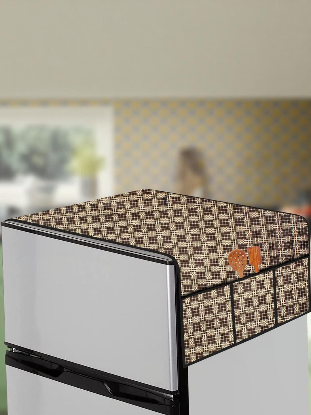 The Furnishing Tree Waterproof Fridge Top Cover with