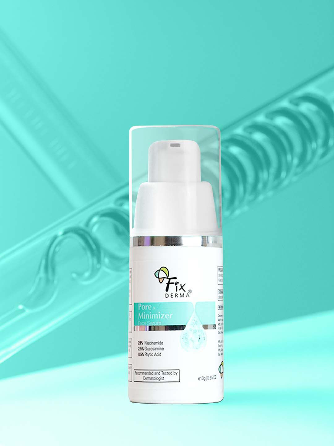 FIXDERMA Pore Minimizer Face Serum With 20% Niacinamide - 10ml