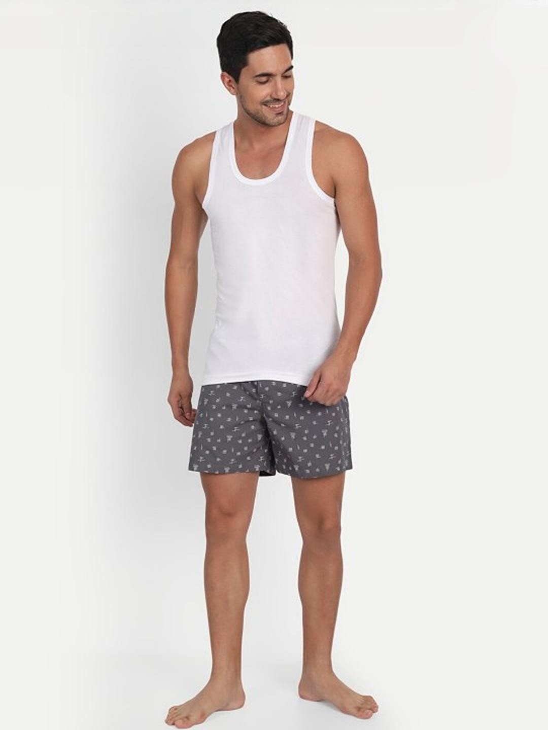 14 COTTON ULTRA COMFORTABLE MEN'S GYM VEST (PACK of 4)