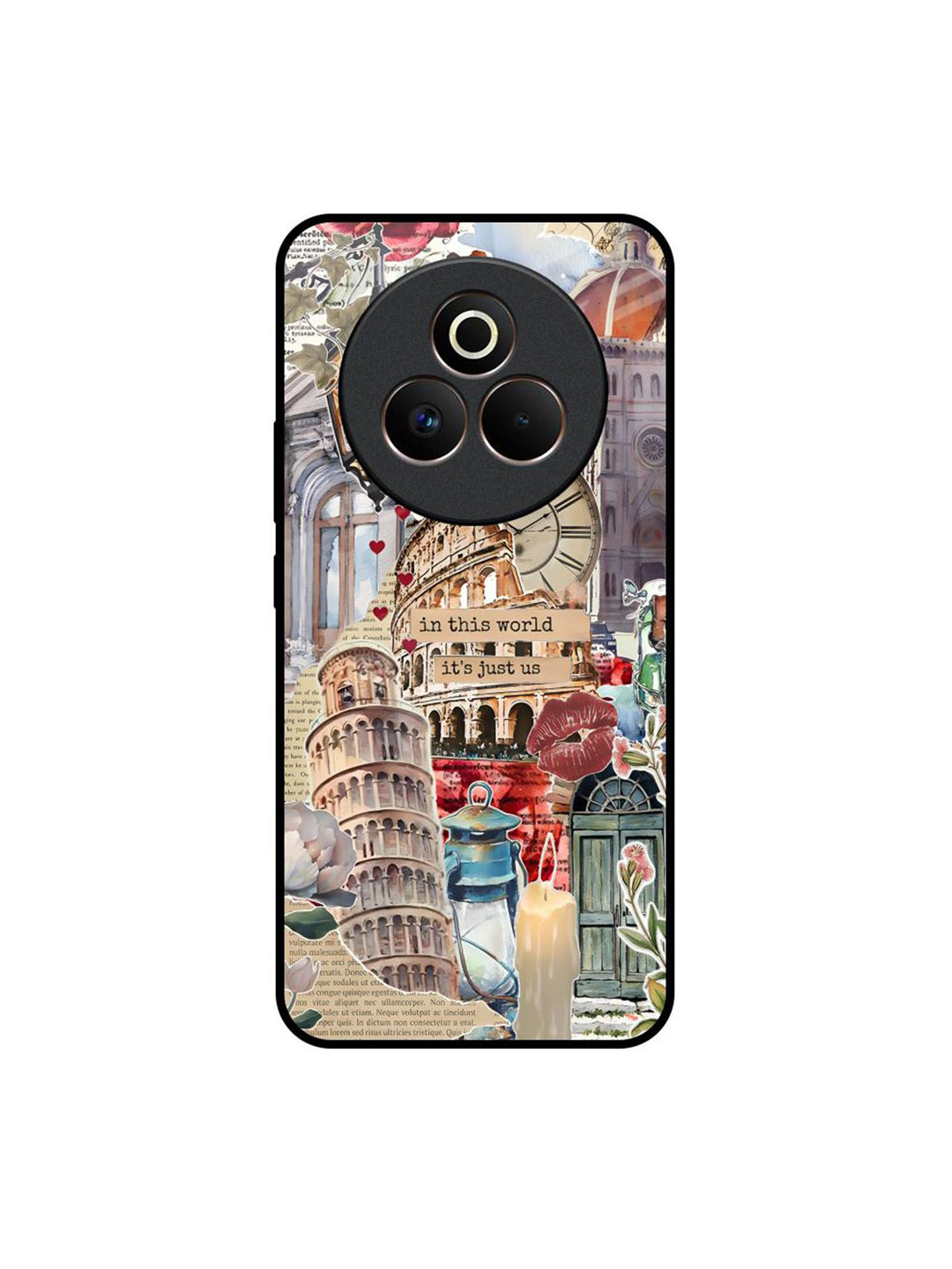QRIOH Quirky Printed Realme P3 Pro 5G Back Case Mobile Accessories