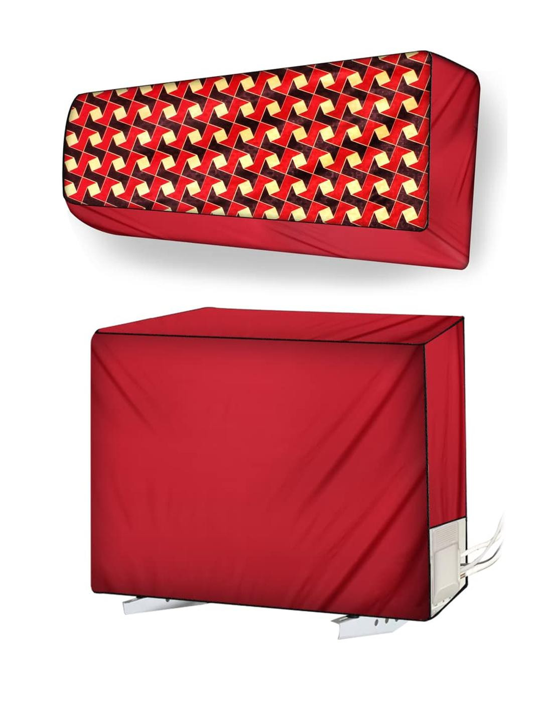 The Furnishing Tree Split AC cover for indoor and outdoor unit of 1 ton waterproof and dustproof Re