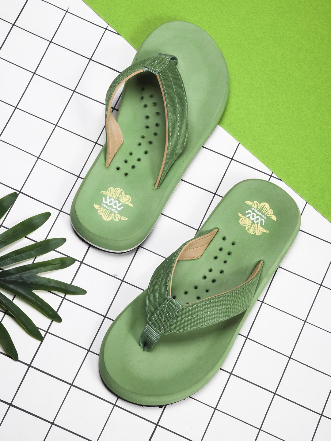 WAVE WALKER Women Open Toe Flats