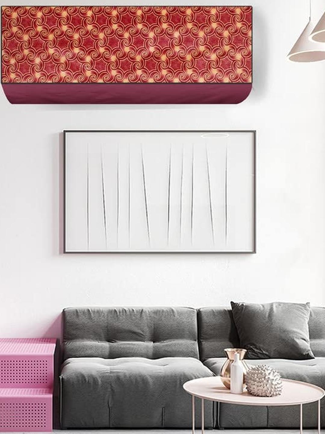 The Furnishing Tree Split AC Cover Set of Indoor and Outdoor Unit Used for 1 Ton Bluestar CATU Frie