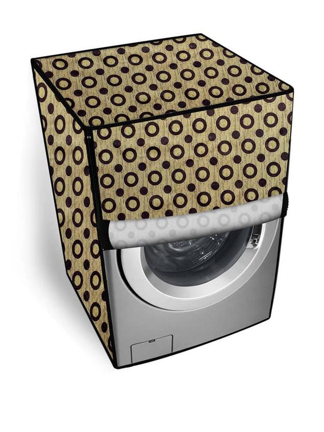 The Furnishing Tree Washing Machine Cover Compatible for Whirlpool 9 Kg Fully-Automatic Front Loadi