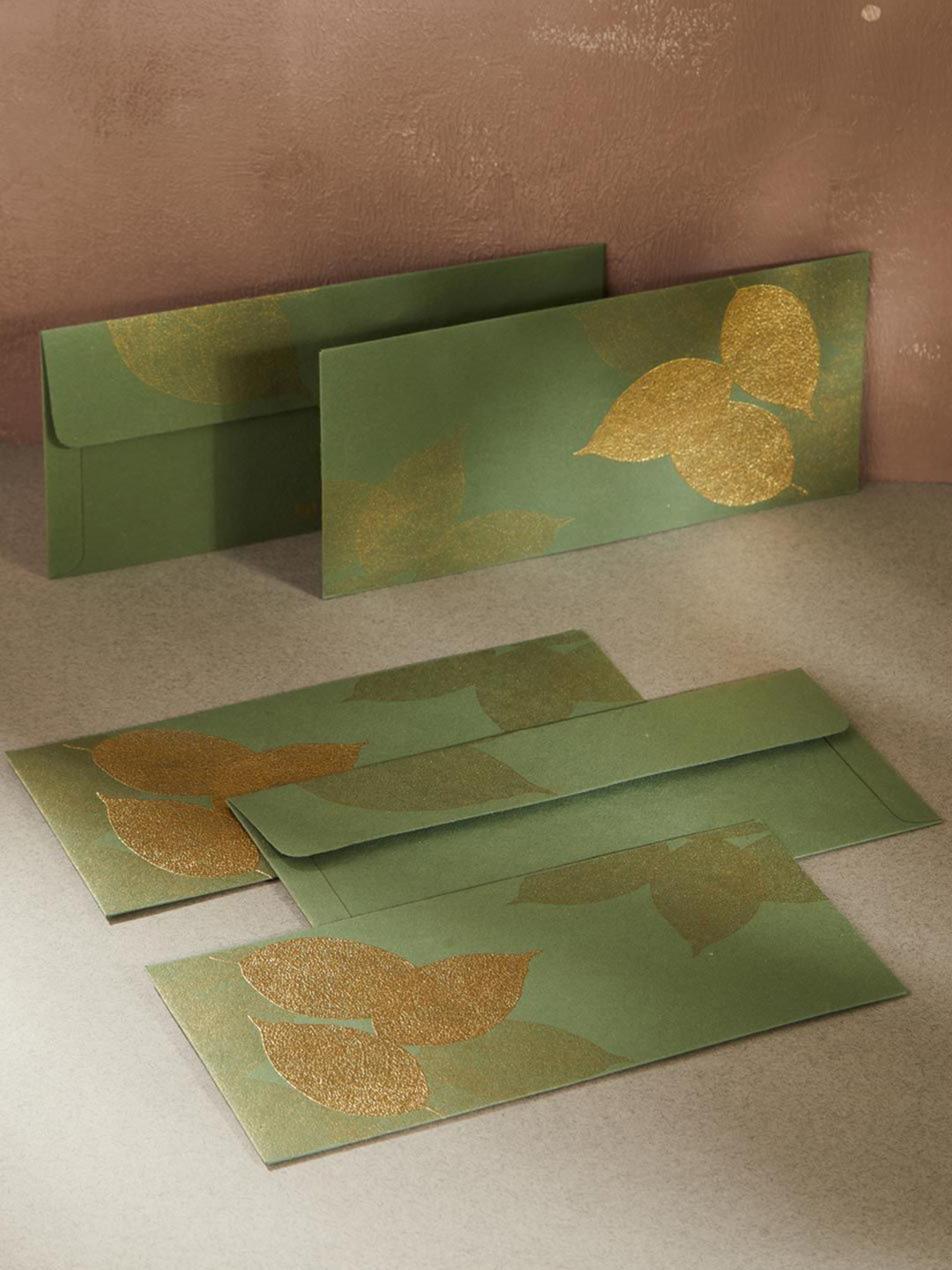 Fabindia 5 Pieces Floral Printed Envelopes