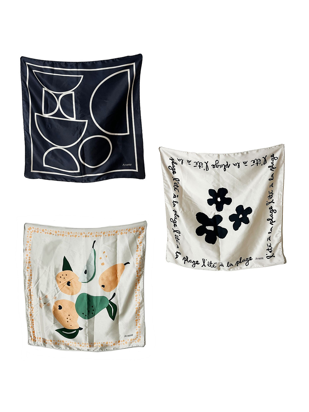 ULOS Women Pack Of 3 Printed Scarf