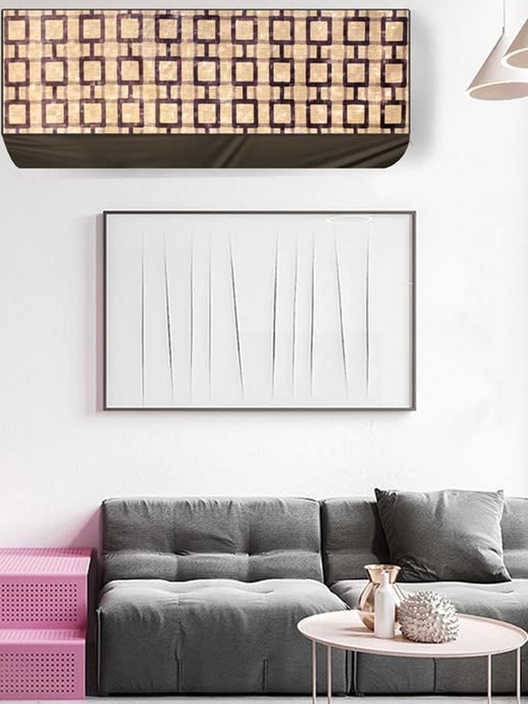 The Furnishing Tree Split AC Cover set of Indoor and Outdoor Unit used for 1.5 Ton HITACHI SHIZEN R