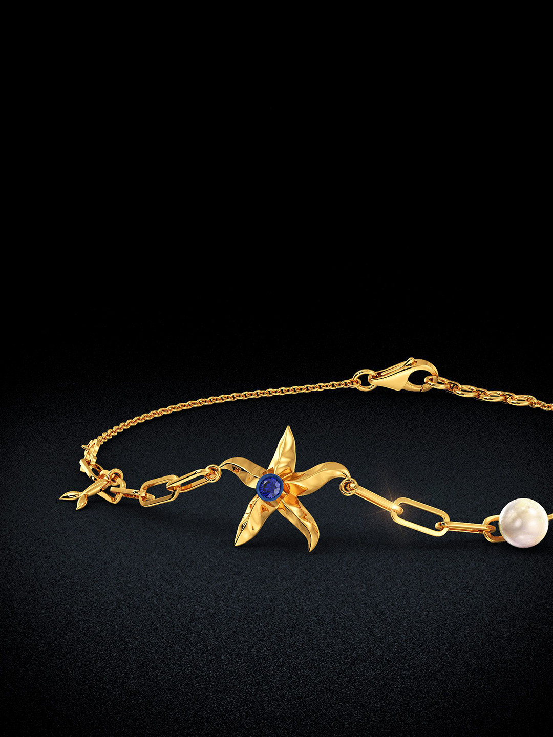 Joyalukkas Celestial Starfish Charm Bracelet