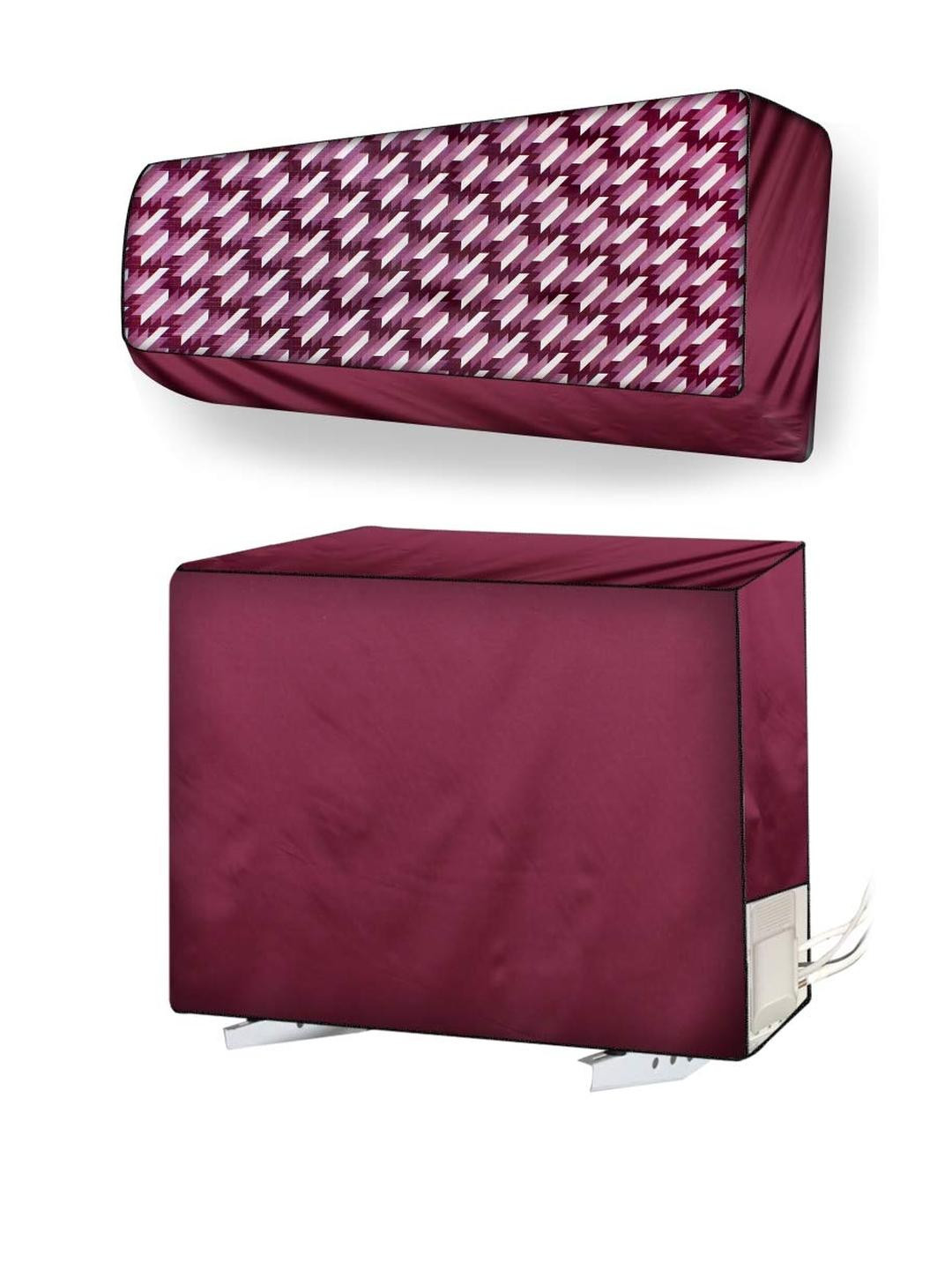 The Furnishing Tree Split AC cover for indoor and outdoor unit of 2 ton waterproof and dustproof Ma