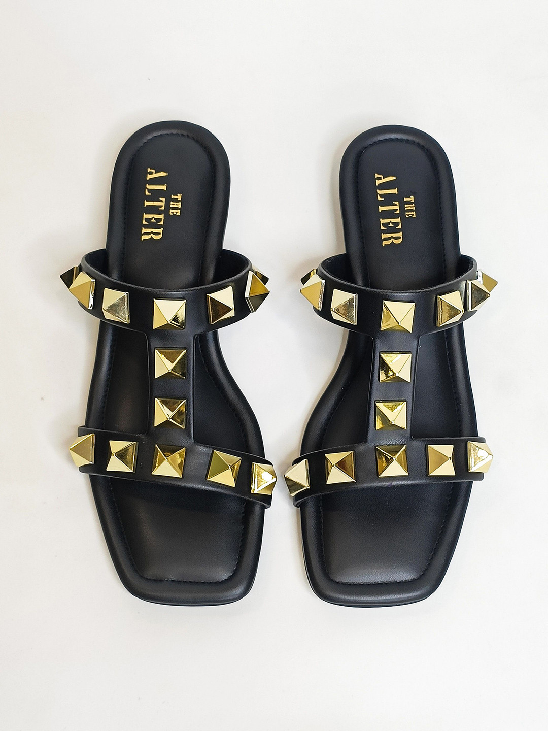 THE ALTER Women Embellished Open Toe Flats