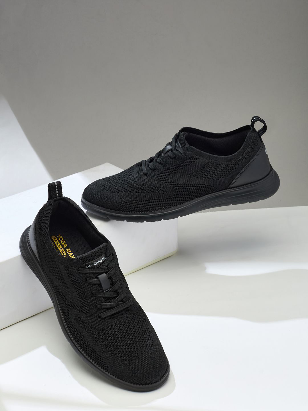 Campus Plunge Men Mesh Walking Non-Marking Shoes