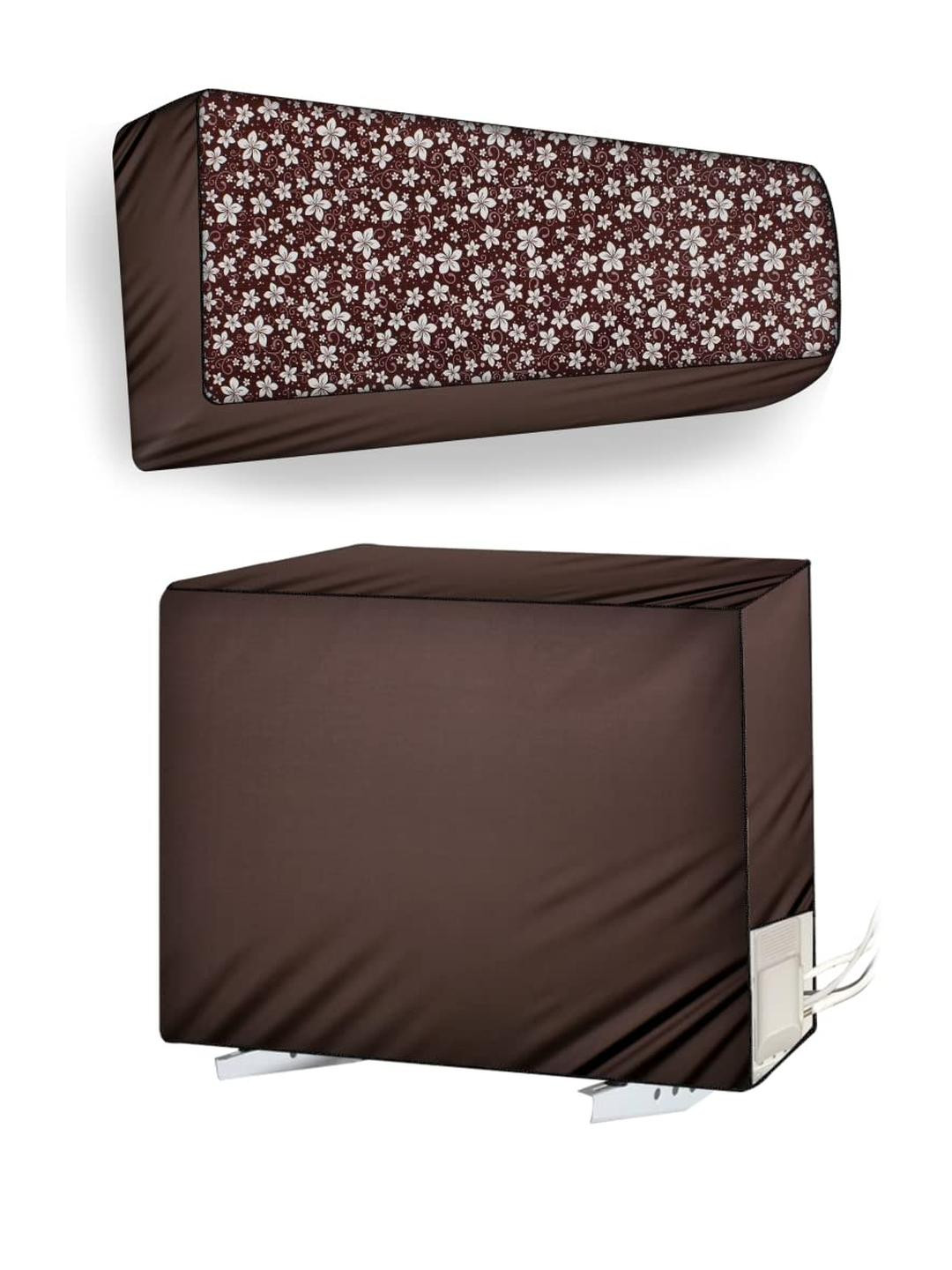 The Furnishing Tree Split AC Cover Set of Indoor and Outdoor Units Used for 1.5 Ton Amazon Basics P