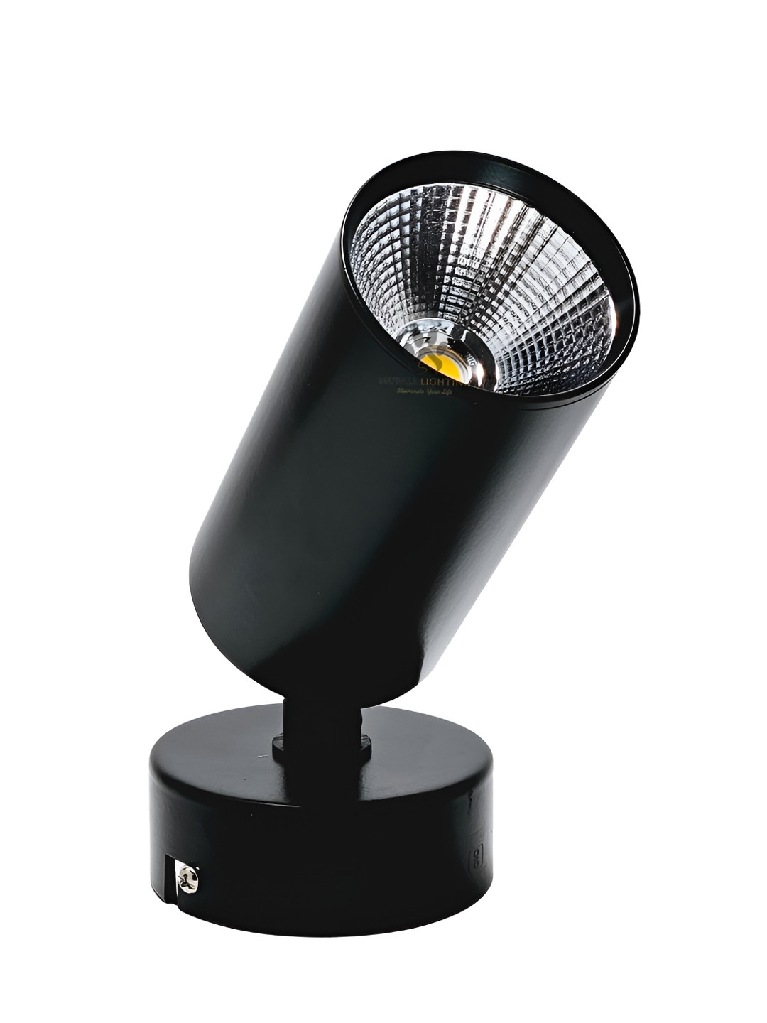 Mufasa Black Cylinder Installation Required Wall Lamp