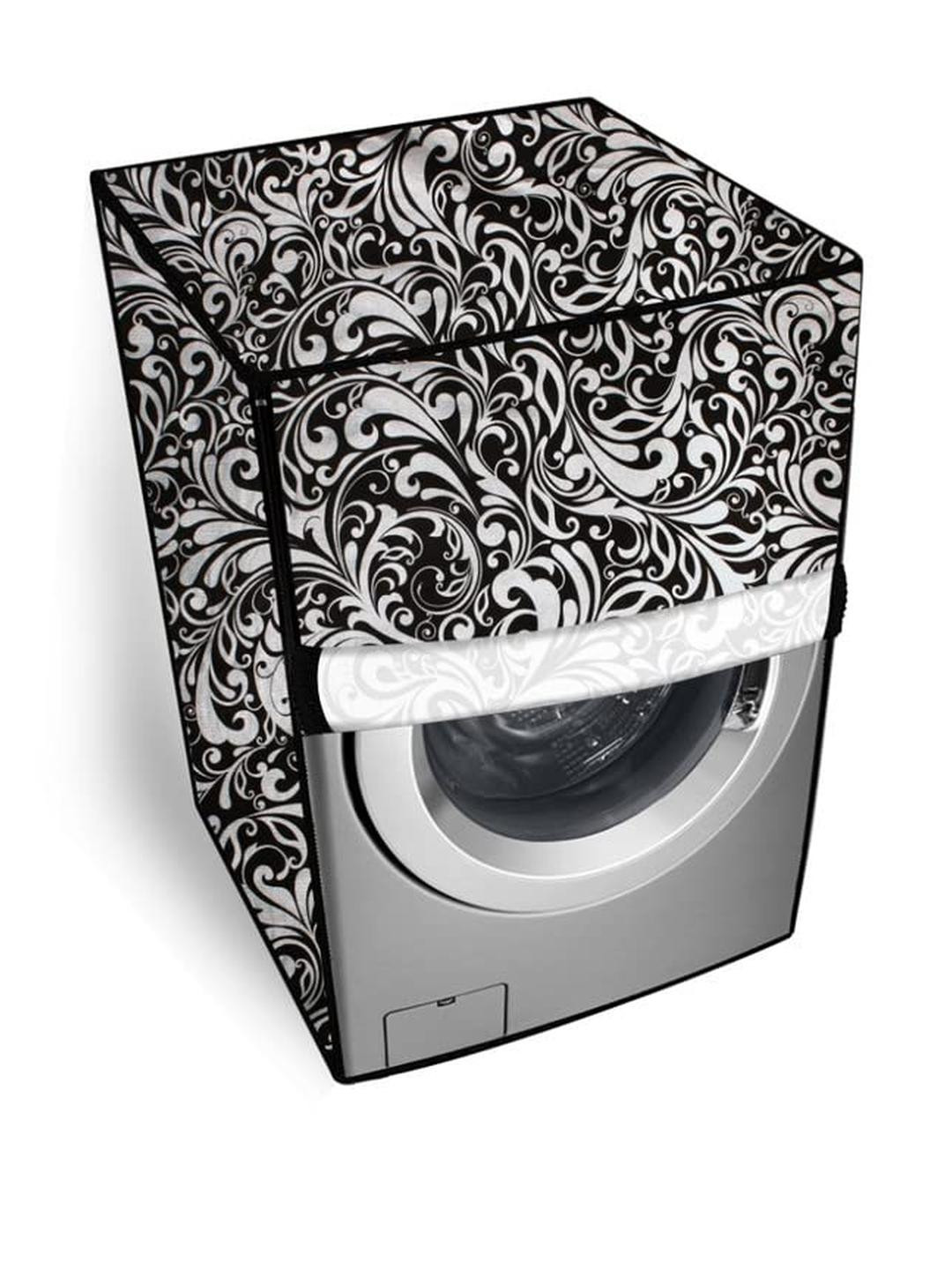 The Furnishing Tree Washing Machine Cover Compatible for Samsung 8 Kg Fully-Automatic Front Load WW