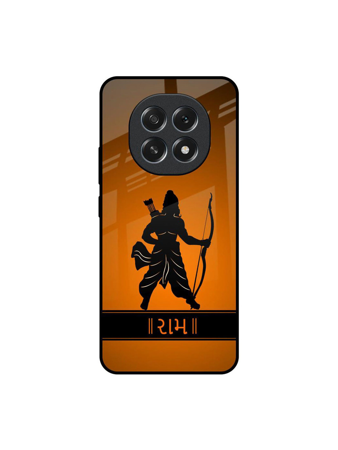 QRIOH Unisex Oppo F29 Pro 5G Halo Rama Impact Resistant Glass Back Case