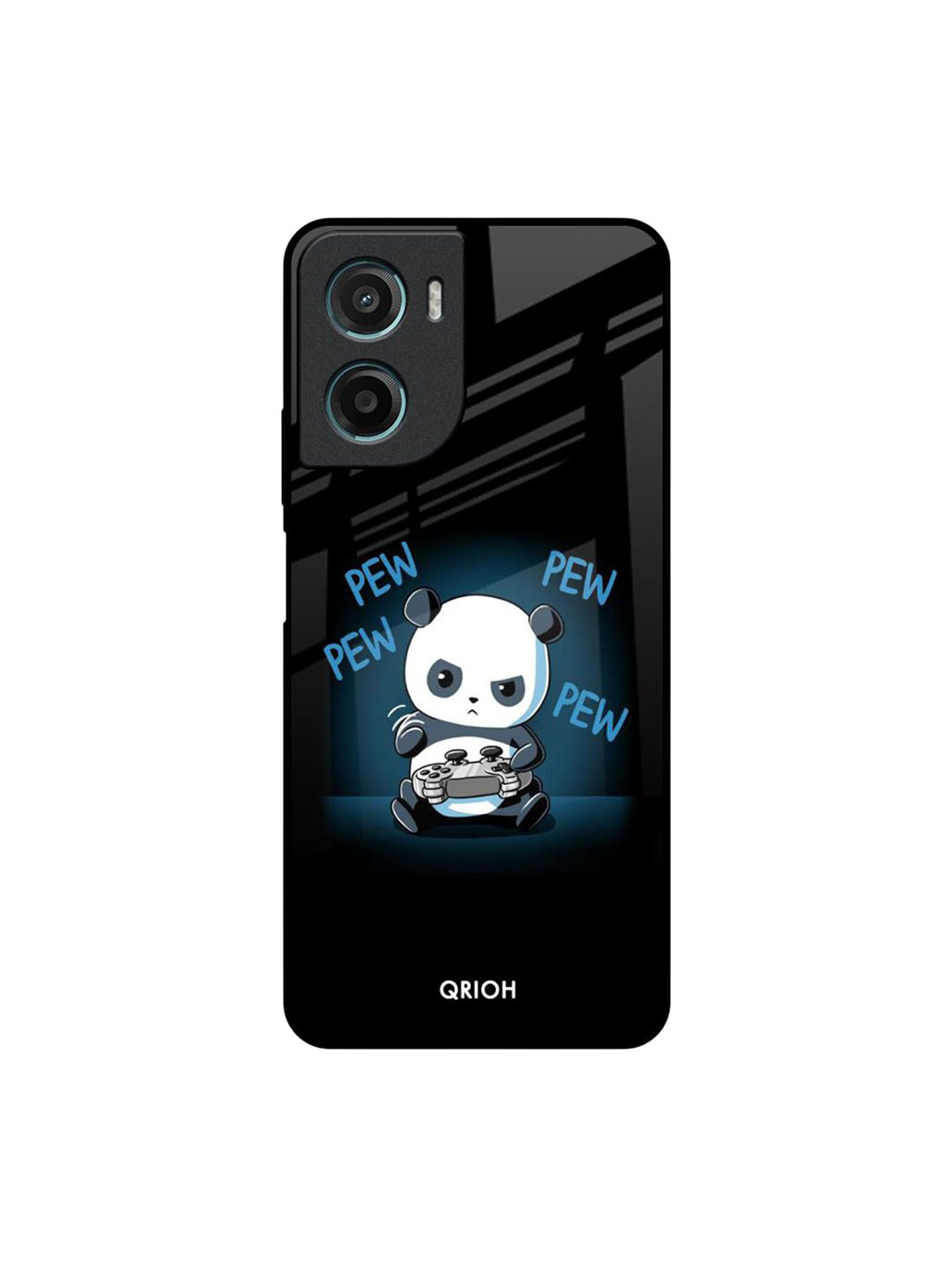 QRIOH Pew Pew Printed Motorola G05 Back Case Mobile Accessories