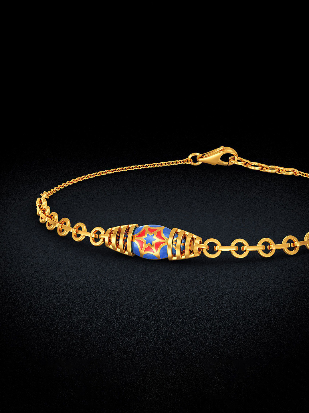 Joyalukkas Starlight Elegance Gold Bracelet