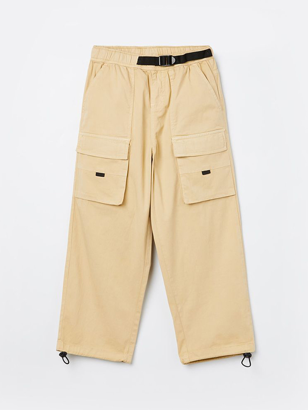 Fame Forever by Lifestyle Boys Regular Fit Self Design Cargos Trousers